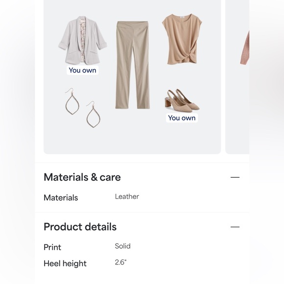 Vince Camuto Taupe Suede Slingback Block Heel Pumps - Picture 4 of 9